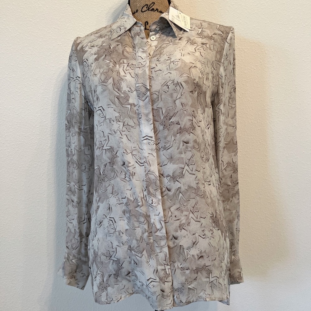Escada Star Design Blouse. Never Been Worn